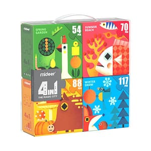 4 In 1 Puzzle – Seasons – Mideer 4 In 1 Puzzle - Seasons Mideer Jigsaw Puzzles