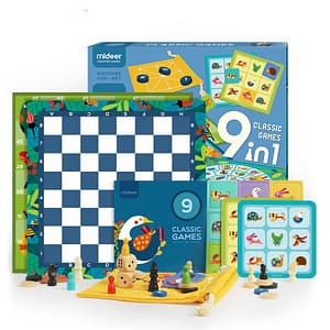 9 In 1 Classic Games – Mideer 9 In 1 Classic Games Mideer Board Games