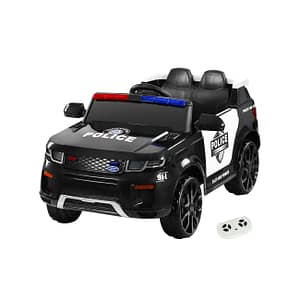 Amsham Kids Electric Police Car – Black (12V) – Amsham Toys Amsham Kids Electric Police Car - Black (12V) Amsham Toys Electric Car