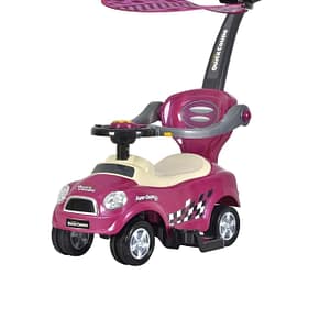 Amsham Sunshine Canpoy Coupe Pusher Car – Purple – Amsham Toys Amsham Sunshine Canpoy Coupe Pusher Car - Purple Amsham Toys Push Car