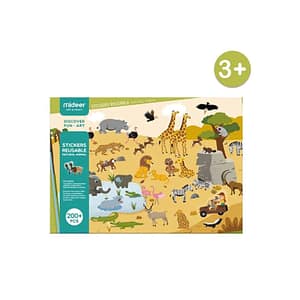 Animals Reusable Stickers – Mideer Animals Reusable Stickers Mideer Art & Craft