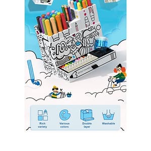 Artist Box (Coloring Set – 52 Pcs) – Mideer Artist Box (Coloring Set - 52 Pcs) Mideer Art & Craft