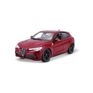 Bburago 1:24 Scale Alfa Romeo Stelvio – Red – Bburago Bburago 1:24 Scale Alfa Romeo Stelvio – Red Bburago Cars & Toys