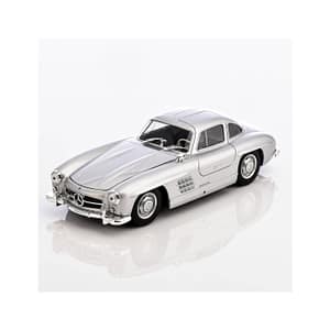 Bburago 1:24 Scale Mercedes-Benz 300SL (1954) – Silver – Bburago Bburago 1:24 Scale Mercedes-Benz 300SL (1954) – Silver Bburago Cars & Toys