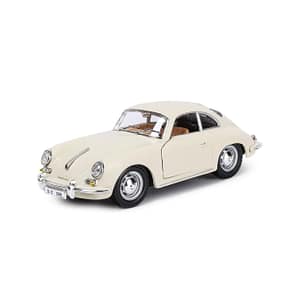 Bburago 1:24 Scale Porsche 356B Coupe (1961) – Ivory – Bburago Bburago 1:24 Scale Porsche 356B Coupe (1961) – Ivory Bburago Cars & Toys