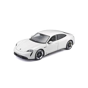 Bburago 1:24 Scale Porsche Taycan Turbo S (White) – Bburago Bburago 1:24 Scale Porsche Taycan Turbo S (White) Bburago Cars & Toys