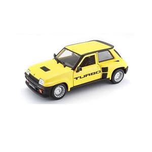 Bburago 1:24 Scale Renault 5 Turbo – Yellow – Bburago Bburago 1:24 Scale Renault 5 Turbo – Yellow Bburago Cars & Toys