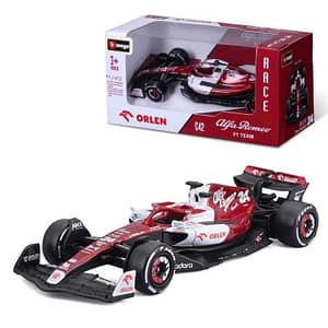 Bburago 1/43 Scale Model – Alfa Romeo C42 Season 2022 Valtteri Bottas #77 – Bburago Bburago 1/43 Scale Model - Alfa Romeo C42 Season 2022 Valtteri Bottas #77 Bburago Cars & Toys