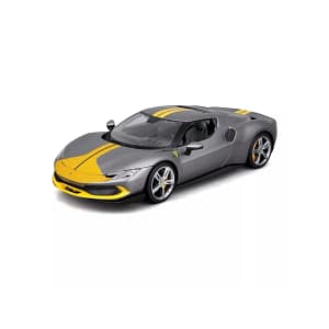 Bburago Ferrari 296 GTB Assetto Fiorano Grey Diecast Model – Bburago Bburago Ferrari 296 GTB Assetto Fiorano Grey Diecast Model Bburago Cars & Toys