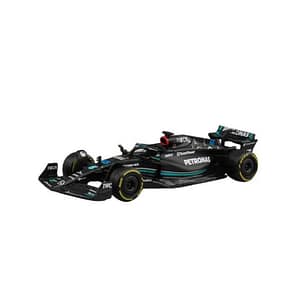 Bburago Mercedes GP F1 W14 Team Mercedes-AMG Petronas 2023 George Russell #63 Matt Black 1:43 Scale Diecast Model – Bburago Bburago Mercedes GP F1 W14 Team Mercedes-AMG Petronas 2023 George Russell #63 Matt Black 1:43 Scale Diecast Model Bburago Cars & Toys