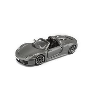 Bburago Porsche 918 Spyder 1:24 Gray Diecast Model – Bburago Bburago Porsche 918 Spyder 1:24 Gray Diecast Model Bburago Cars & Toys