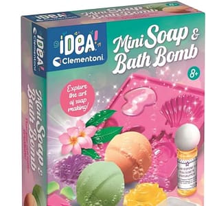 CLEMENTONI IDEA SOAPS AND BATH BOMBS – Clementoni CLEMENTONI IDEA SOAPS AND BATH BOMBS Clementoni Craft Kits