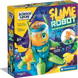 Clementoni Science and Play Slime Robot, Battery Operated – Clementoni Clementoni Science and Play Slime Robot