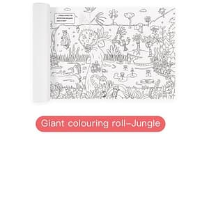 Coloring Roll – Jungle (10 Mtrs) – Mideer Coloring Roll - Jungle (10 Mtrs) Mideer Art & Craft