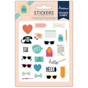Colourful Stickers – Telephone – Mideer Colourful Stickers - Telephone Mideer Art & Craft