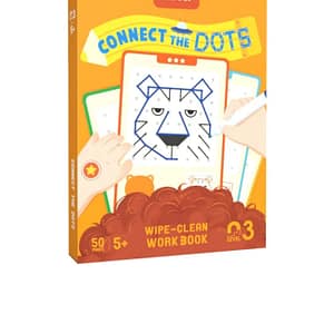 Connect The Dots – Wipe-Clean Workbook – Mideer Connect The Dots - Wipe-Clean Workbook Mideer Early Education