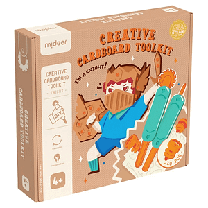 Creative Cardboard Toolkit – Knight – Mideer Creative Cardboard Toolkit - Knight Mideer Art & Craft
