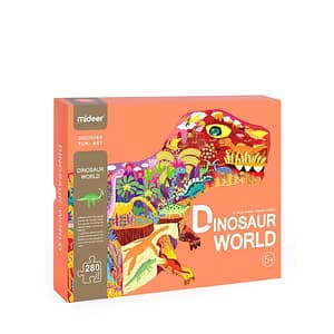 Dinosaur World Puzzle – 280 Pcs – Mideer Dinosaur World Puzzle - 280 Pcs Mideer Jigsaw Puzzles