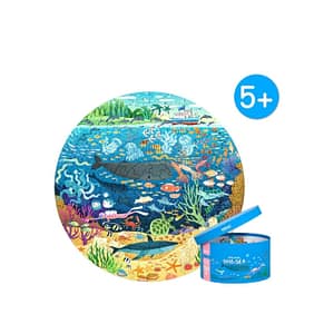 Dive Into The Sea – Circular Puzzle (150Pcs) – Mideer Dive Into The Sea - Circular Puzzle (150Pcs) Mideer Jigsaw Puzzles