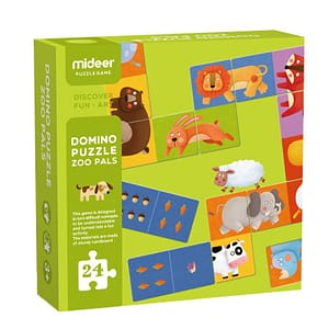 Domino Puzzle – Zoo Pals – Mideer Domino Puzzle - Zoo Pals Mideer Jigsaw Puzzles