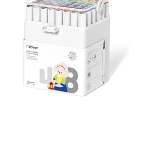 Dual Tip Markers – 48 Colors – Mideer Dual Tip Markers - 48 Colors Mideer Art & Craft