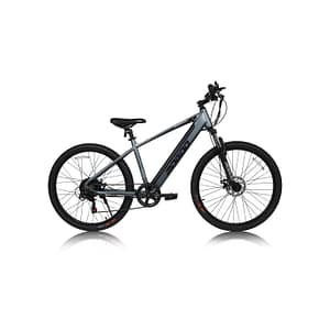 E6000 E-Mountain Bike – 27.5 Inch – Grey – Mogoo E6000 E-Mountain Bike - 27.5 Inch - Grey Mogoo Bicycles
