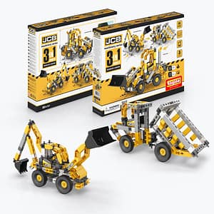 Engino JCB Wheel Loader 3-in-1 STEM Building Kit – Engino Engino JCB Wheel Loader 3-in-1 STEM Building Kit Engino Art & Craft