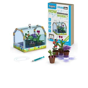 Engino STEAM Labs How Greenhouses Work Construction Kit – Engino Engino STEAM Labs How Greenhouses Work Construction Kit Engino Art & Craft