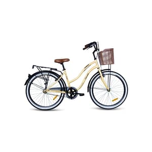 Fiesta 26" City Bike – Yellow – Mogoo Fiesta 26" City Bike - Yellow Mogoo Bicycles