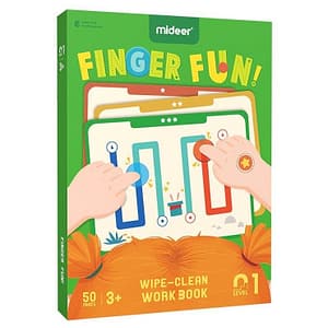 Finger Fun – Wipe-Clean Workbook – Mideer Finger Fun - Wipe-Clean Workbook Mideer Early Education