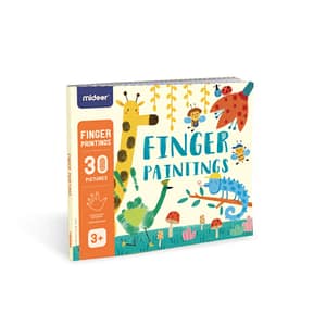Finger Paint Art Book – Mideer Finger Paint Art Book Mideer Art & Craft