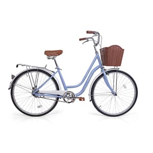 Fiona 24" Cruiser Bike – Blue – Mogoo Fiona 24" Cruiser Bike - Blue Mogoo Bicycles