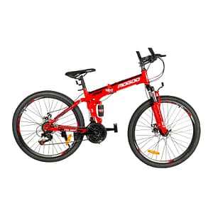 Flexi 26" Mountain Bike – Red – Mogoo Flexi 26" Mountain Bike - Red Mogoo Bicycles