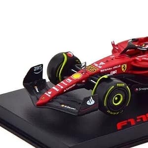 Formula Racing 2022 Ferrari F1-75 #55 Carlos Sainz 1/43 Scale Diecast Model by Bburago – Bburago Formula Racing 2022 Ferrari F1-75 #55 Carlos Sainz 1/43 Scale Diecast Model by Bburago Bburago Cars & Toys