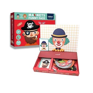 Funny Faces Magnetic Dress Up Game – Mideer Funny Faces Magnetic Dress Up Game Mideer Magnetic Games