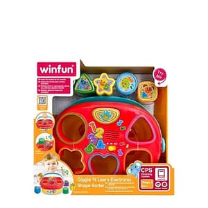 Giggle 'N Learn Electronic Shape Sorter – Winfun Giggle 'N Learn Electronic Shape Sorter Winfun Early Education