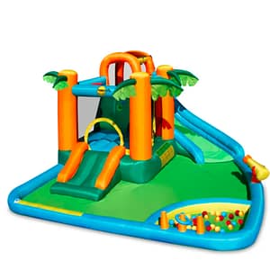 Happy Hop The Oasis 7in1 430X375X205cm – Hoppyhop Happy Hop The Oasis 7in1 430X375X205cm Hoppyhop Water Parks & Slides