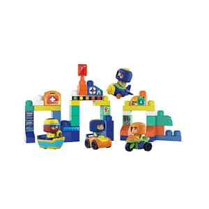 Happy Line – Block Maxi Spin Head Figure 48 Pieces – HappyLine Happy Line - Block Maxi Spin Head Figure 48 Pieces HappyLine Art & Craft