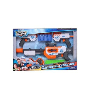 Happy Line – Fast Shot 3 Gun With 30 Darts And 3 Target – HappyLine Happy Line - Fast Shot 3 Gun With 30 Darts And 3 Target HappyLine Art & Craft