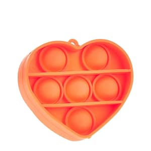 Heart Fidget Popper Keychain (Camouflage) – Fidget Pop Heart Fidget Popper Keychain (Camouflage) Fidget Pop Early Education