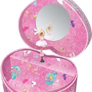 Heart Shape Musical Jewelry Box – Pecoware Heart Shape Musical Jewelry Box Pecoware Musical Toys