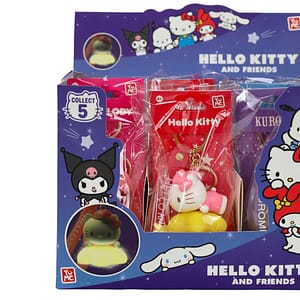 Hello Kitty – Keychain Light Up Star PDQ12 WOC Battery Operated Assorted – Hello Kitty Hello Kitty - Keychain Light Up Star PDQ12 WOC Battery Operated Assorted Hello Kitty Keychains