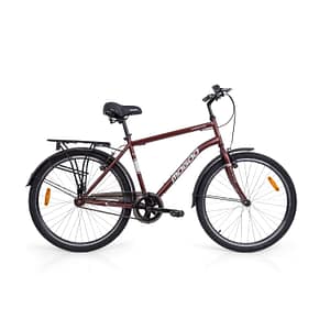 Horritage 26" City Bike – Brown – Mogoo Horritage 26" City Bike - Brown Mogoo Bicycles