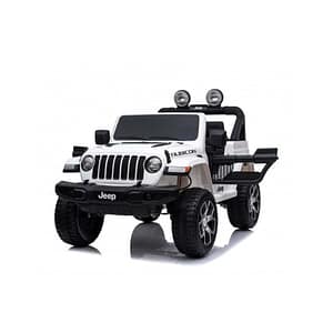 Jeep Kids Rubicorn 2 Seater Electric Car – White (12V) – Jeep Jeep Kids Rubicorn 2 Seater Electric Car - White (12V) Jeep Electric Car