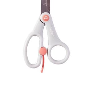 Kids Safety Scissors – Coral Pink – Mideer Kids Safety Scissors - Coral Pink Mideer Stationary