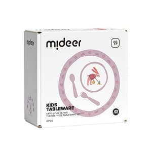 Kids Tableware Set – Mrs.Bunny – Mideer Kids Tableware Set - Mrs.Bunny Mideer Feeding