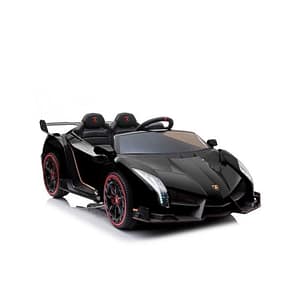 Lamborghini Veneno Kids Electric Car – Black (12V) – Lamborghini Lamborghini Veneno Kids Electric Car - Black (12V) Lamborghini Electric Car