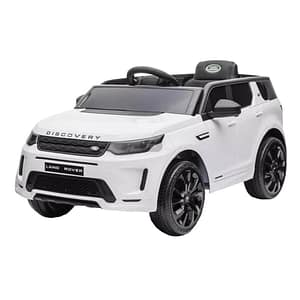 Land Rover Discovery Kids Electric Car – White (12V) – Land Rover Land Rover Discovery Kids Electric Car - White (12V) Land Rover Electric Car