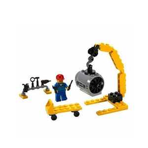 Lego Airplane Mechanic – City 7901 (Multicolor) – Lego Lego Airplane Mechanic - City 7901 (Multicolor) Lego Building Sets