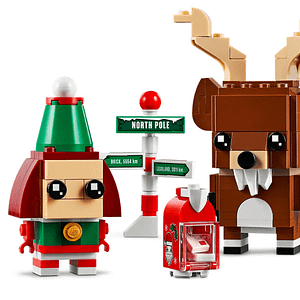 Lego Reindeer, Elf and Elfie – Lego Lego Reindeer